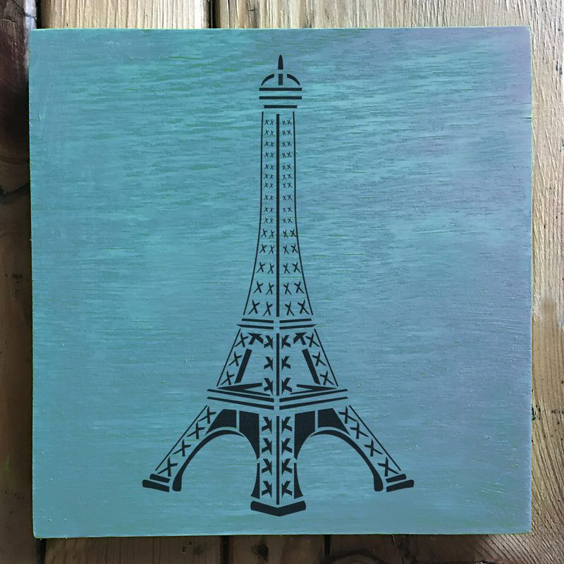 Eiffel Tower Stencil Small (5.75"x6") Stencil 1