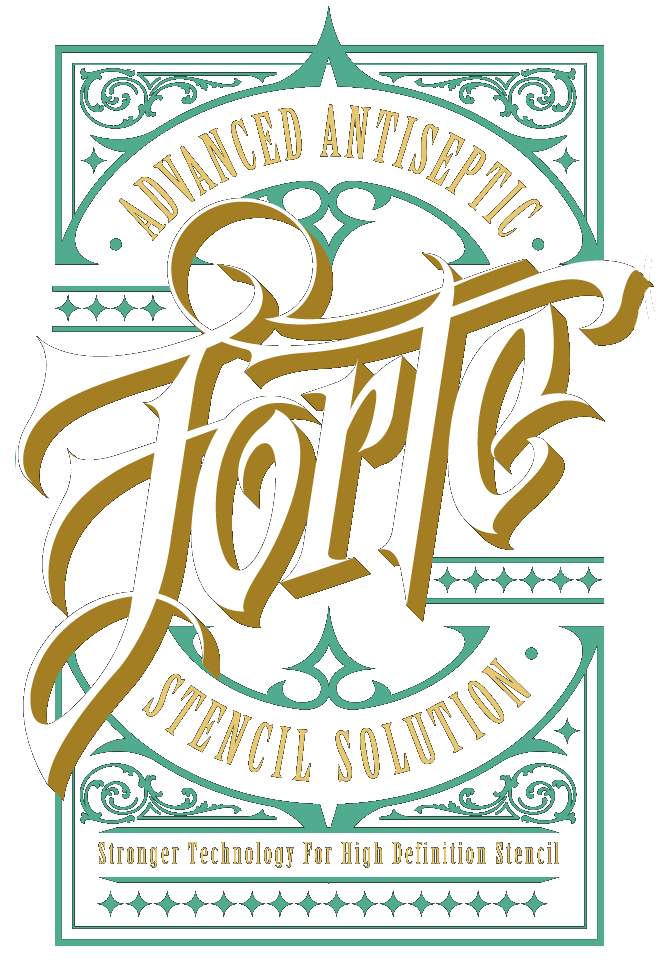 Stencil Forte Advanced antiseptic stencil solution