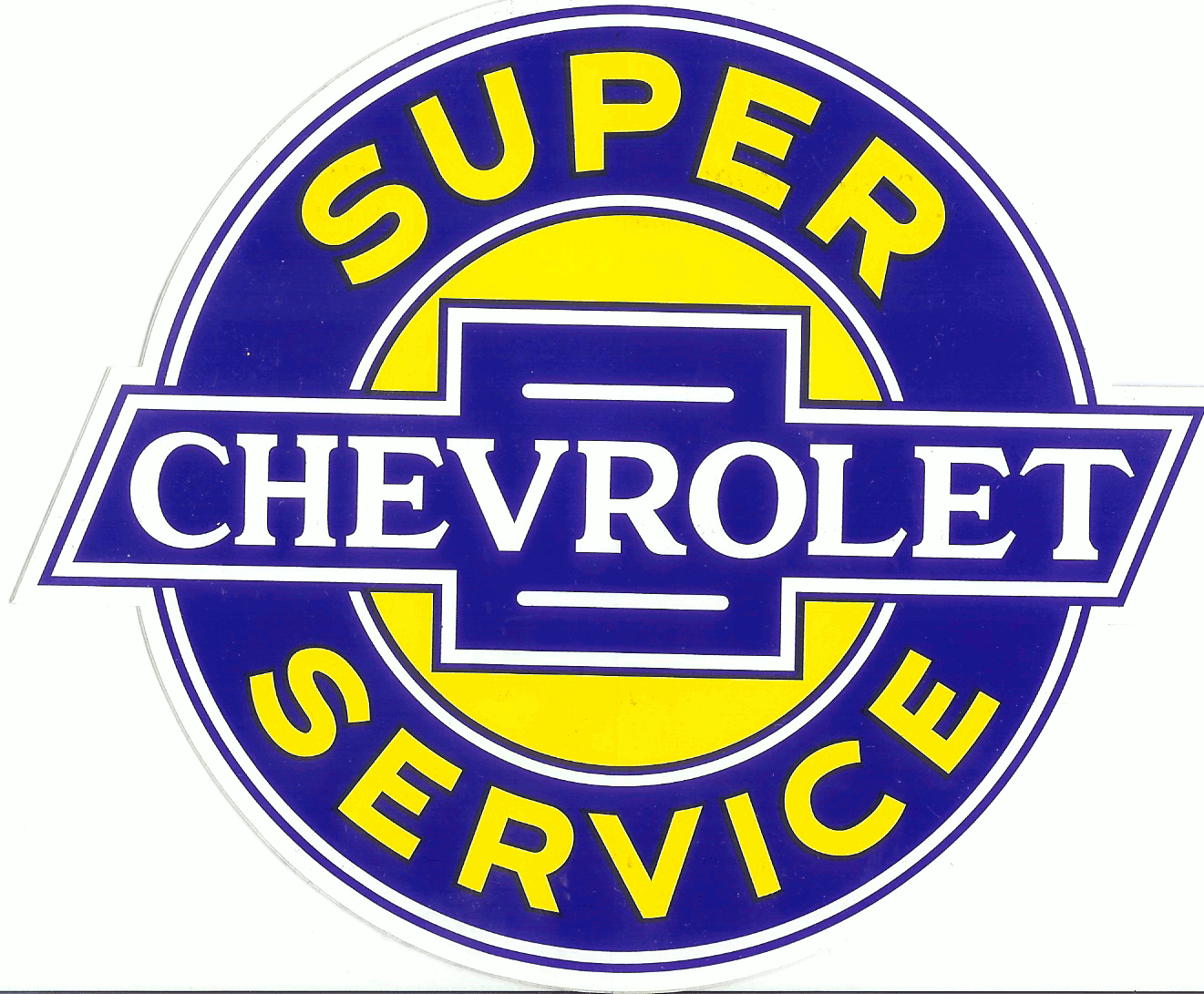 Chevrolet Specialty Decals Chevrolet Service, Genuine Parts, Used Ok Cars