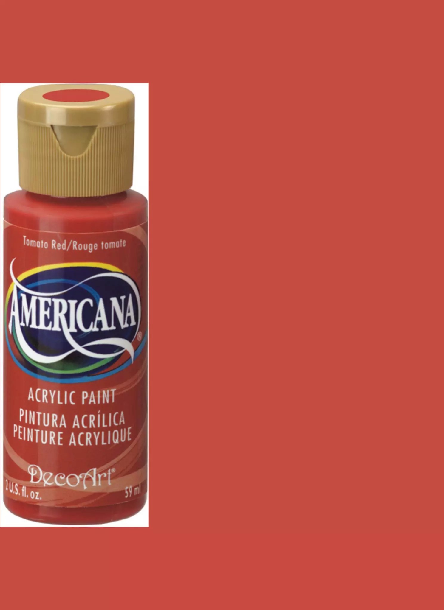 Tomato Red Acrylic Paint Stencil Supplies Stencils Online