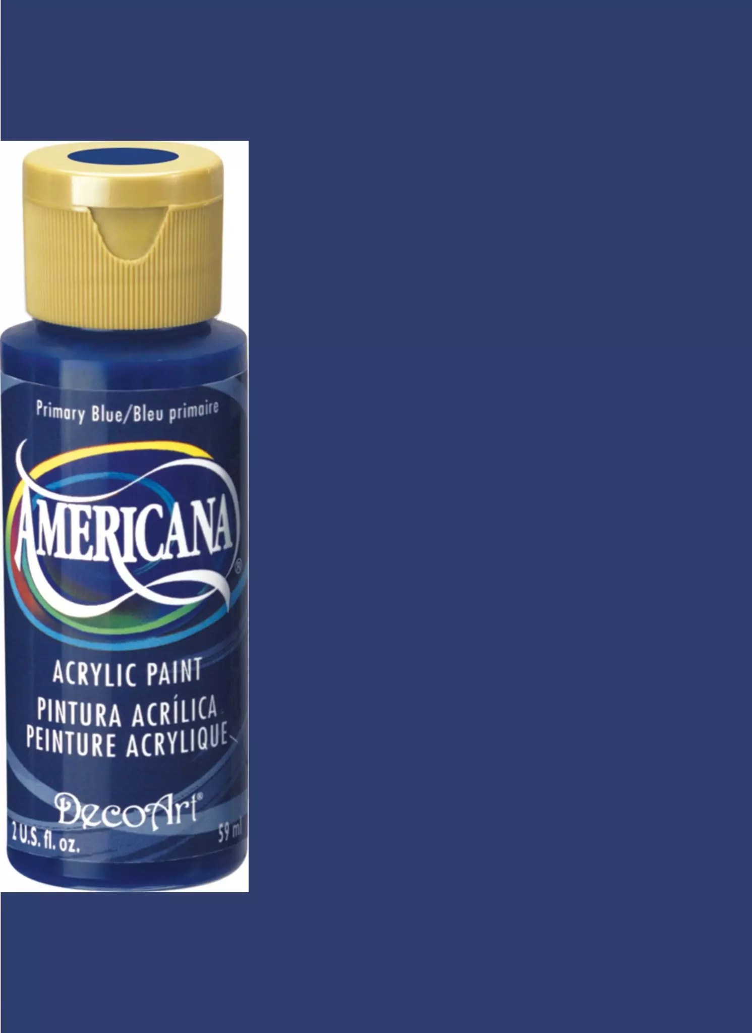 Primary Blue Acrylic Paint Stenciling Supplies Stencils Online