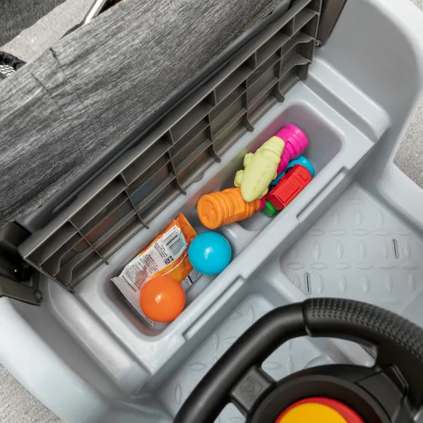 Side-By-Side Push Around SUV - Grey - Step2