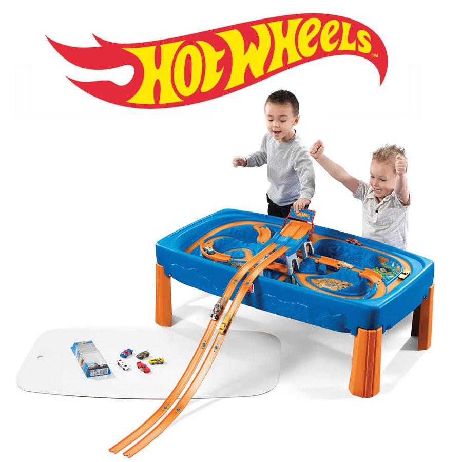 Hot Wheels Car & Track Play Table Step2