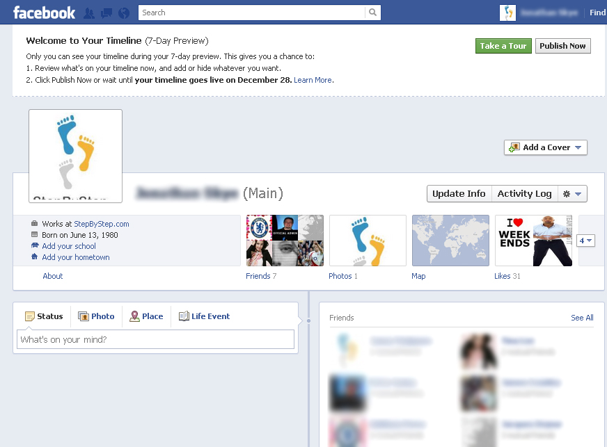 How to Enable Facebook Timeline