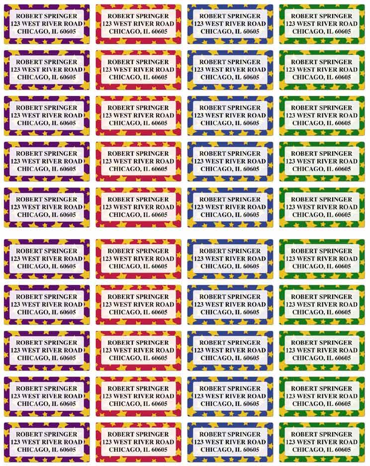 How to Make Your Own Address Labels