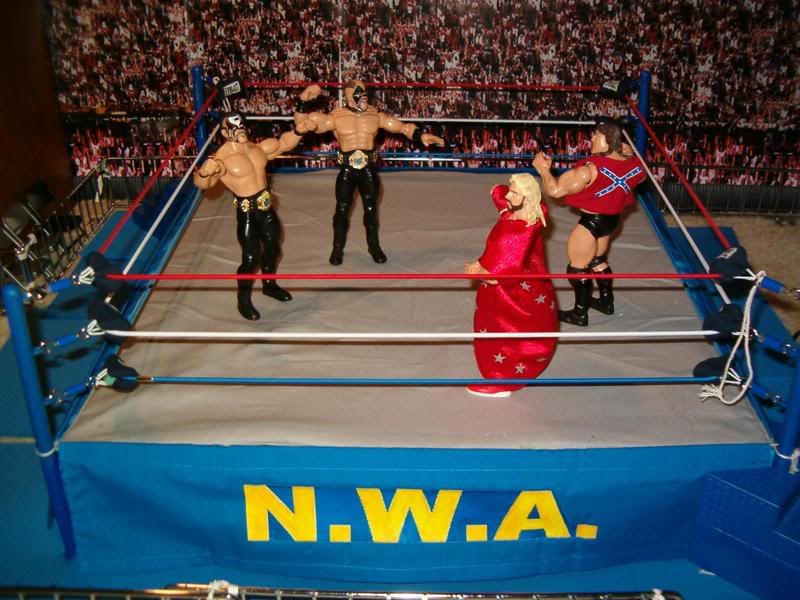 How to Make a Toy Wrestling Ring