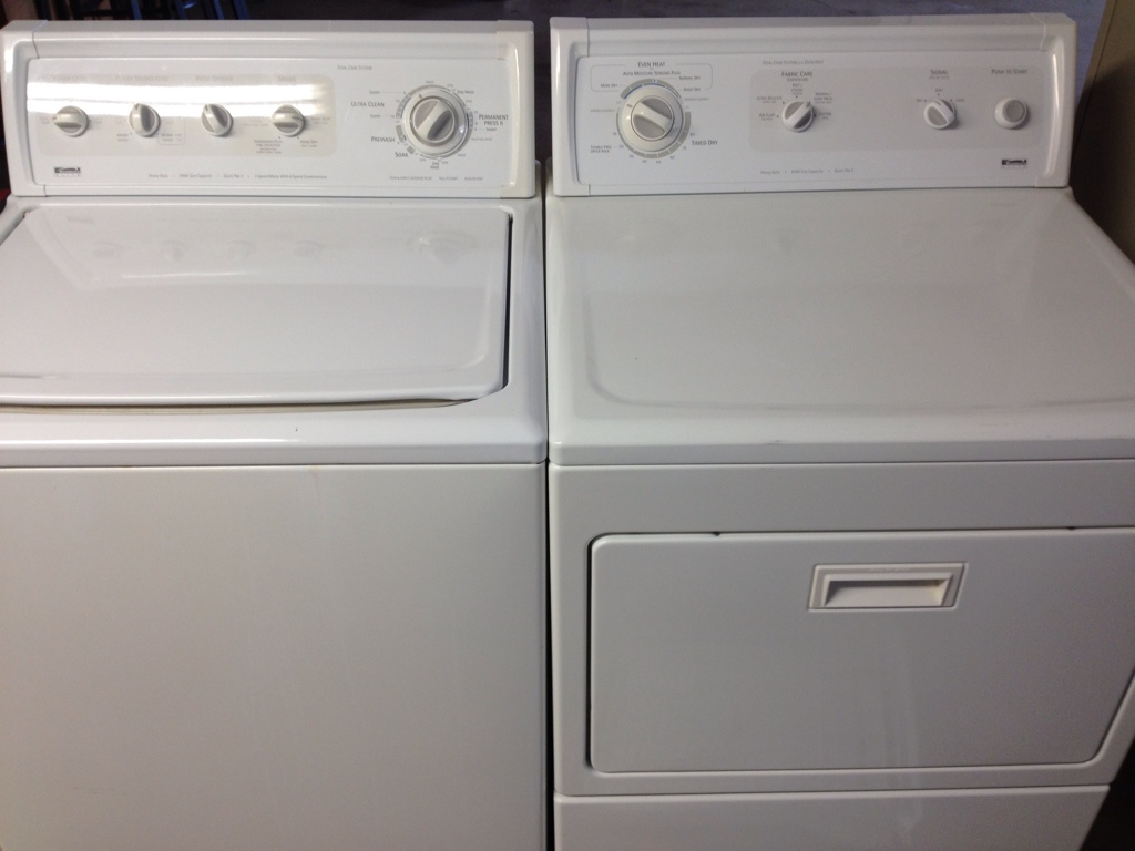 How to Remove the Back Panel on a Kenmore Elite Washing Machine