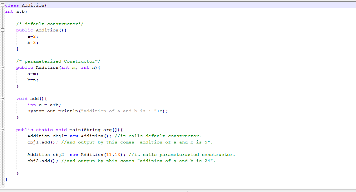What is and how to use the Constructors in JAVA?