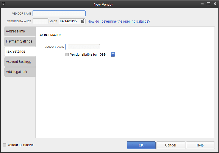List Of 1099 Vendors In Qb 2023 How To Setup Vendors For 1099 In Quickbooks For Windows
