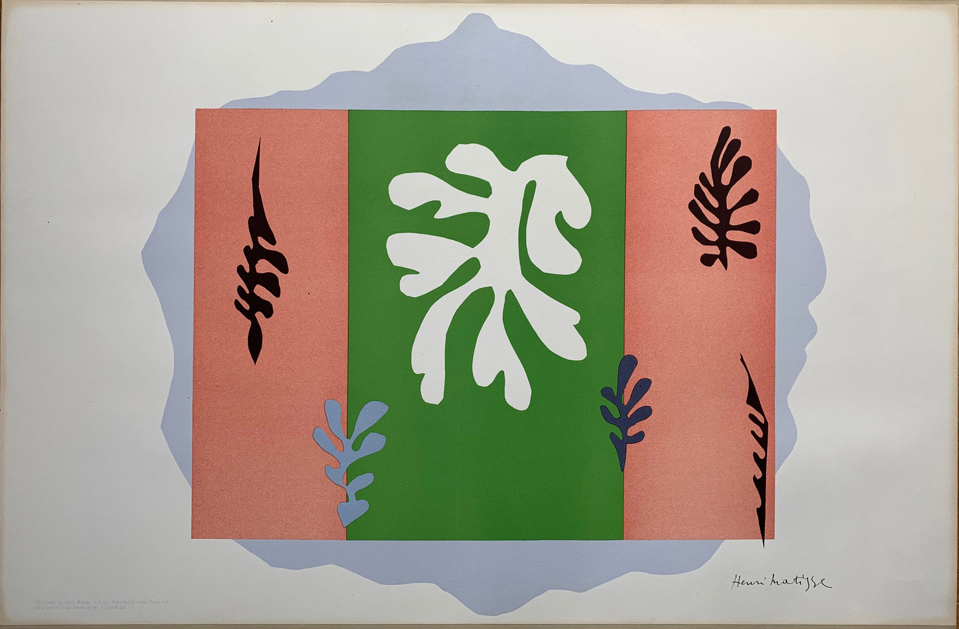 Henri Matisse for School Prints Ltd “The Dancer”, 1949