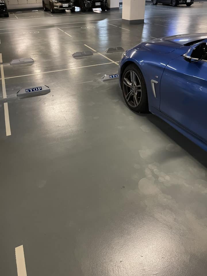 【我討厭停車系列】車輪擋終於裝好了