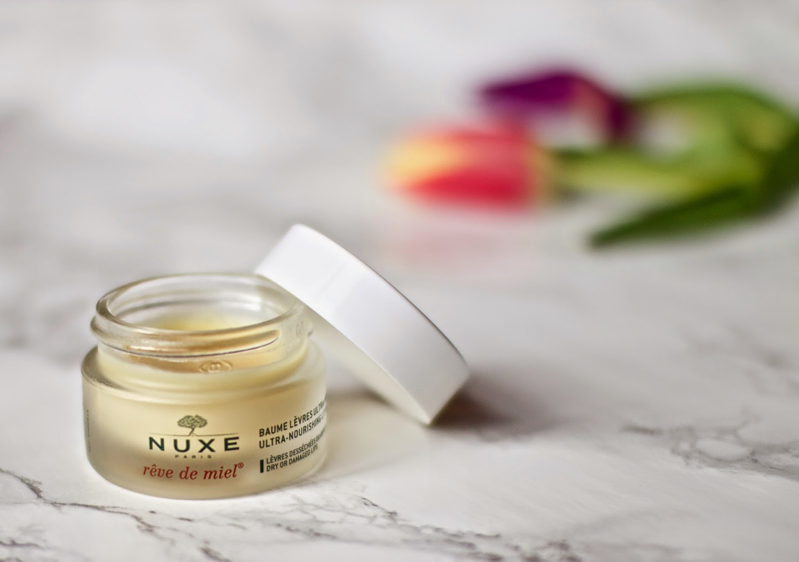 The NUXE Rêve de Miel Lip Balm is the key to smooth, nourished lips