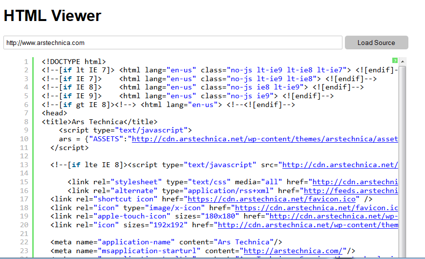 HTML Viewer in PHP Stephen Conover