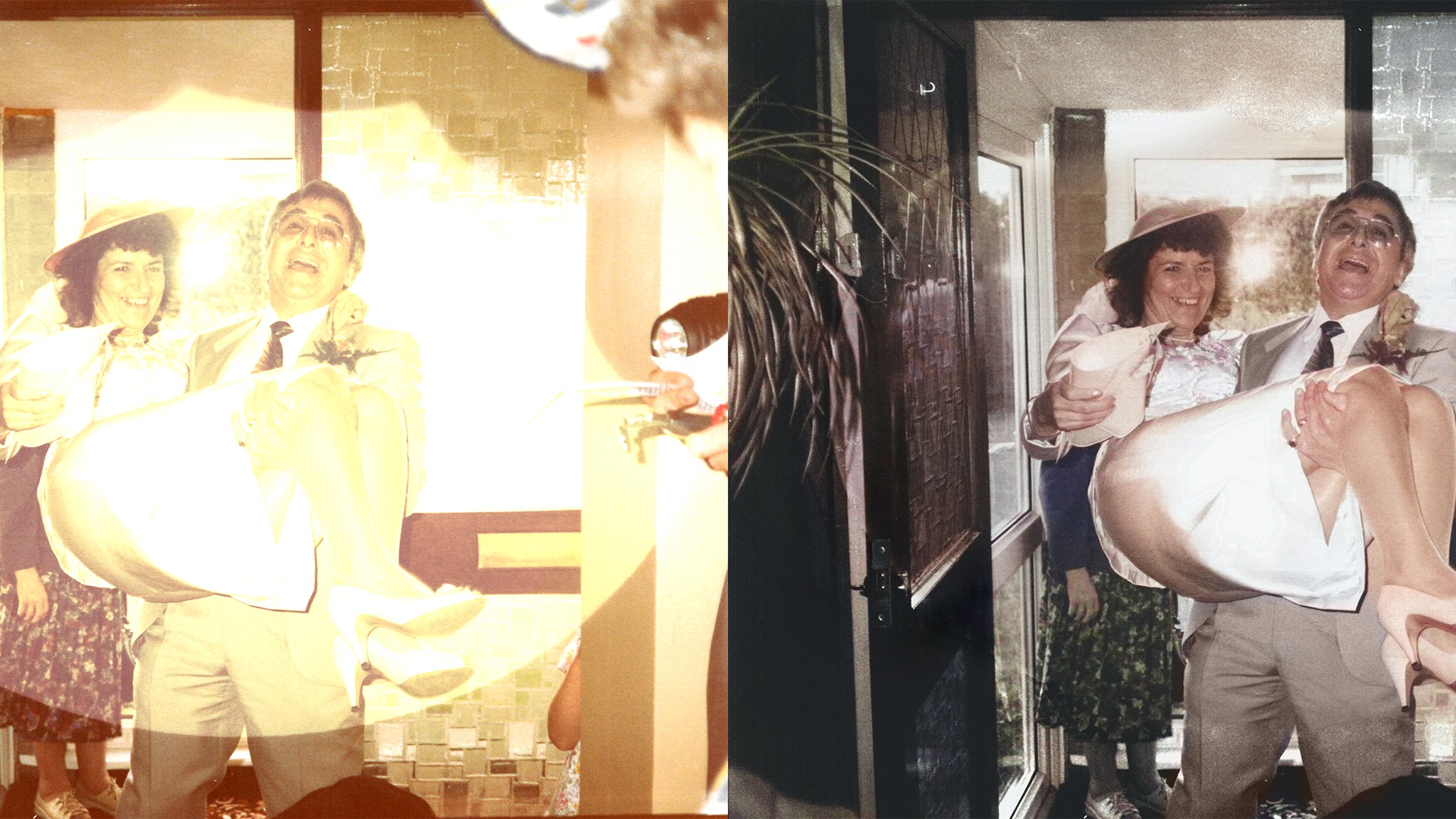 Restore or repair sun faded old photos Stephen Davies Photography