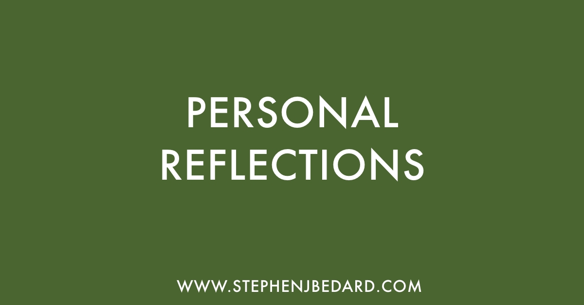 Good News Reflecting on My Career as a Pastor Stephen J. Bedard