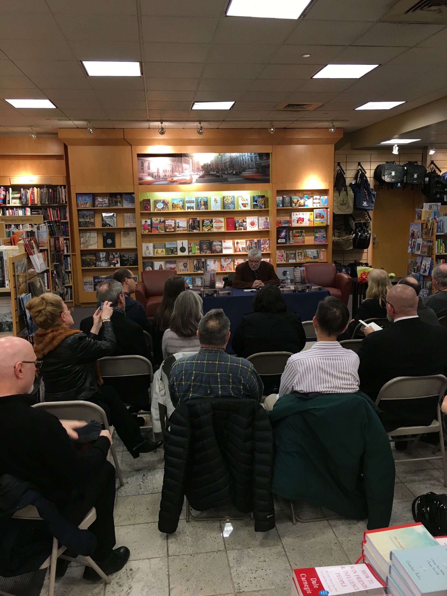Columbia University Bookstore Stephen Morris, author