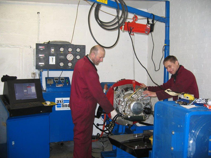 Jaguar XF ZF Gearbox Repair Stephens Engineering