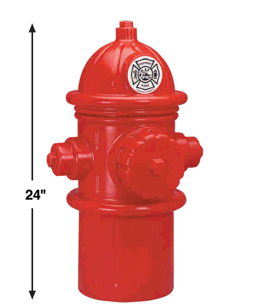 Fire Plug Container - FREE WITH AN ORDER OF $600 OR MORE! - Bonus