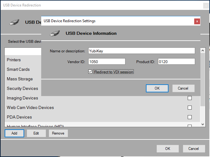 10ZiG Manager Add hardware to USB Redirection in Configuration Template The Tech Journal