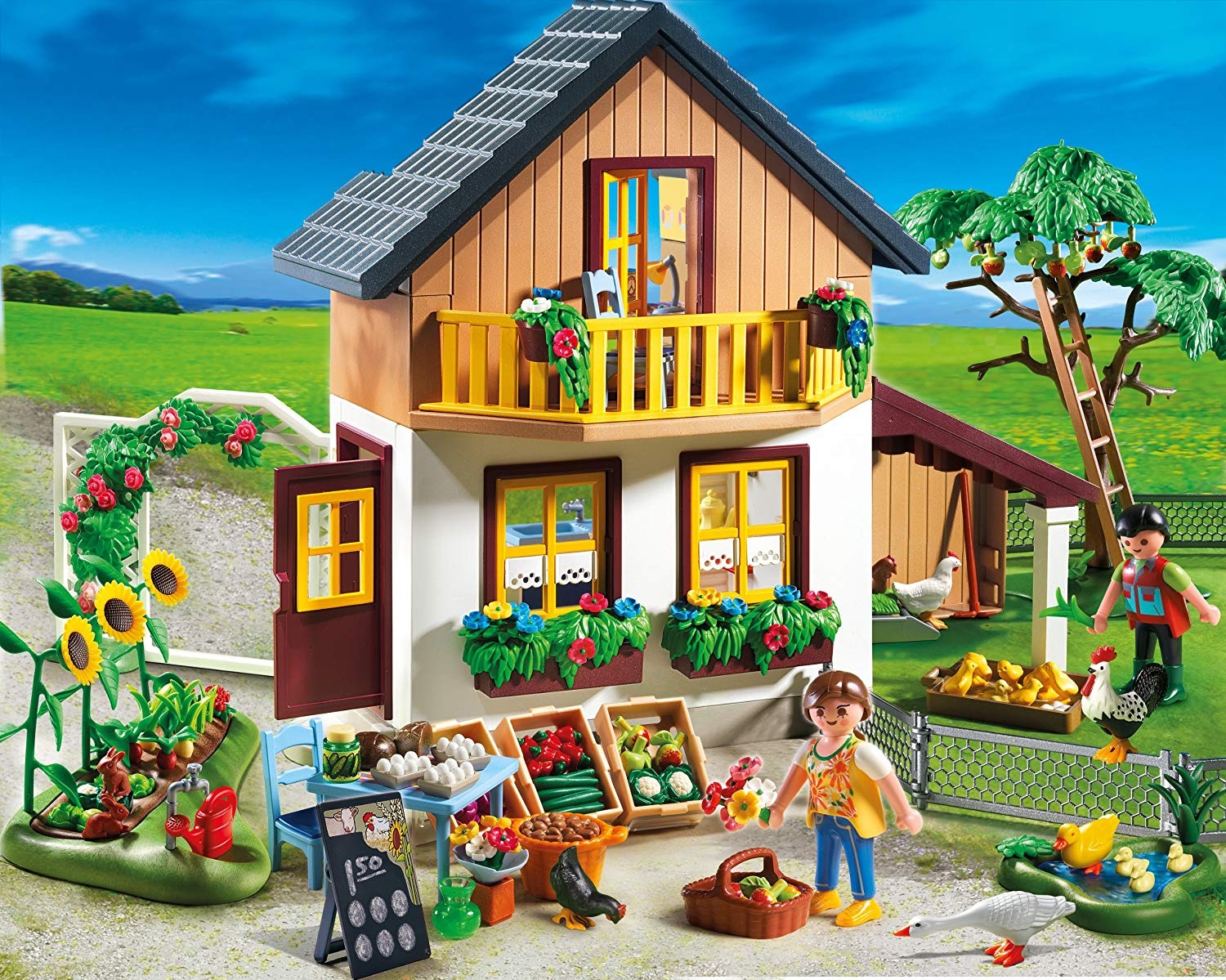 Playmobil country 5120 farmhouse with shop stepindance.fr