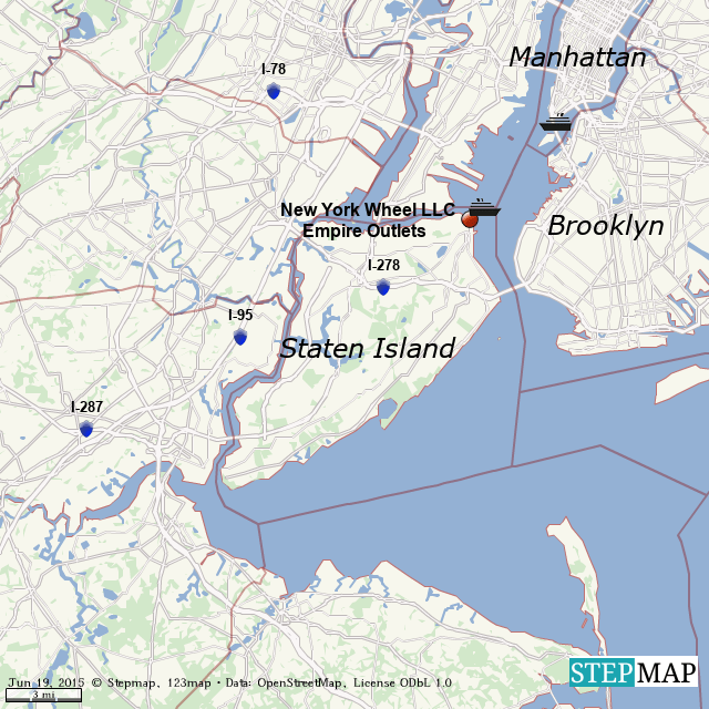 StepMap 2015 Pitt and Ohio Blitz SI Landkarte für World