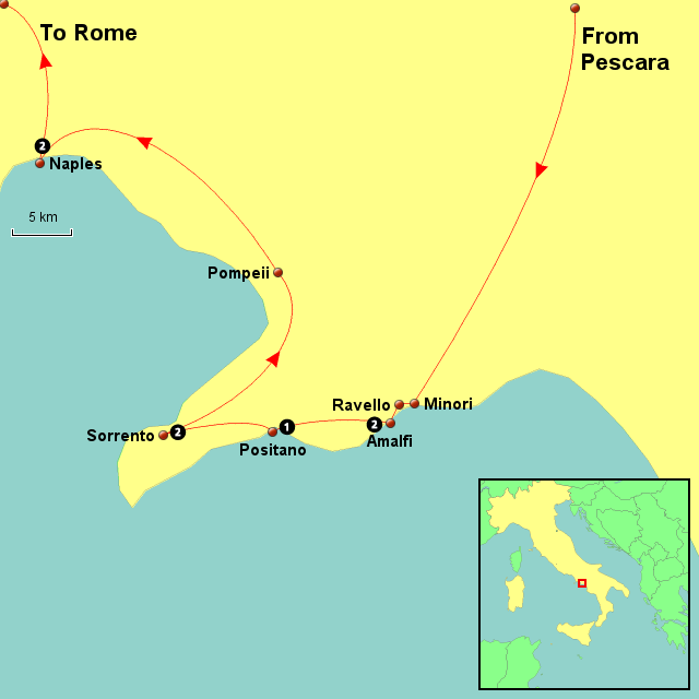Southern Italy Map Italy Mapcarta