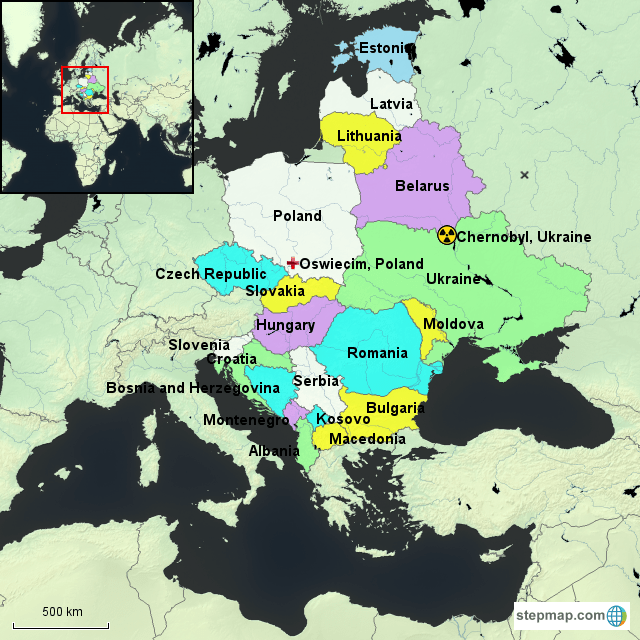 Eastern Europe Countries: People, and Map Study.com