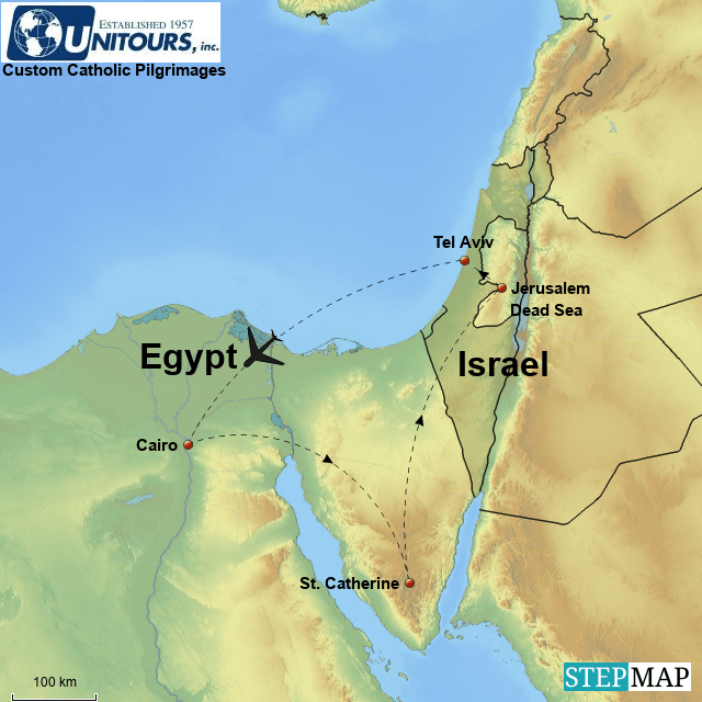 Israel To Egypt Map Guinna Hyacinthia