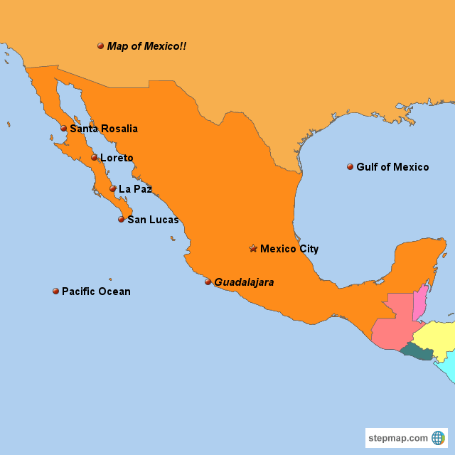 Álbumes 94+ Foto Show Me A Map Of Mexico El último