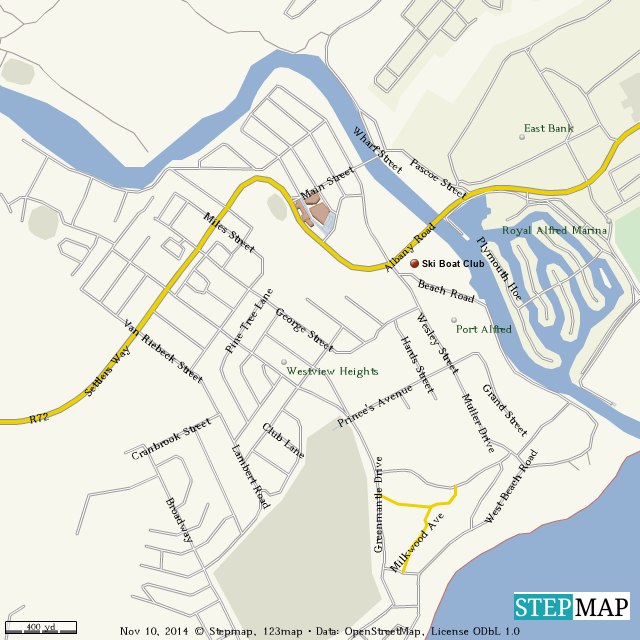 StepMap Port Alfred Landkarte für World