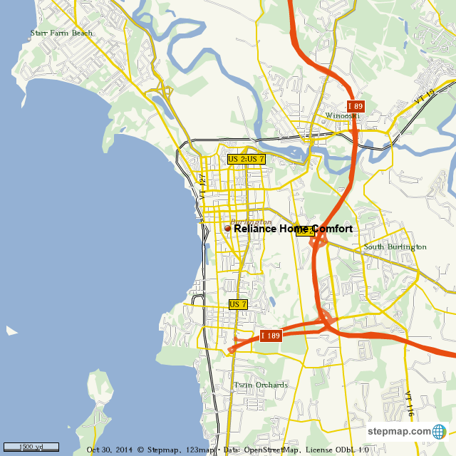 StepMap Reliance Home Comfort Landkarte für World