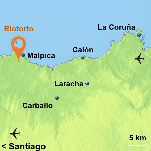 Riotorto Toskana Karte StepMap Riotorto Village Landkarte für Spain