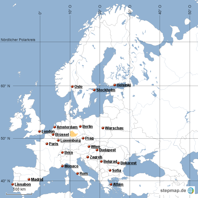 Auto Landkarte StepMap Auto Landkarte für Deutschland