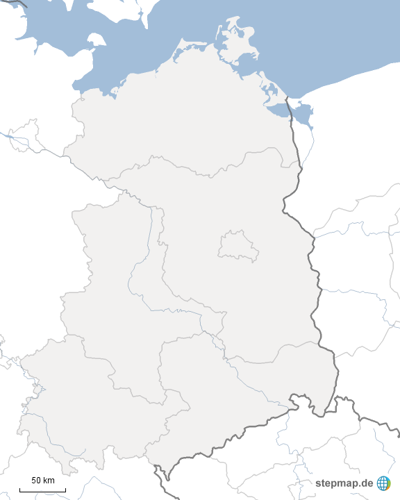 Ddr Atlas Karte StepMap DDR Landkarte für Deutschland