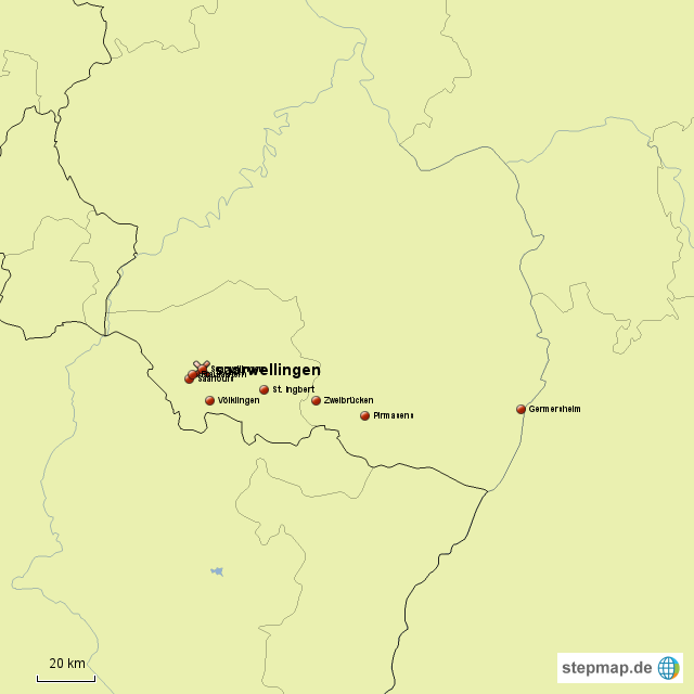 Deutschlandkarte Von Edeka StepMap Edeka Landkarte für Deutschland