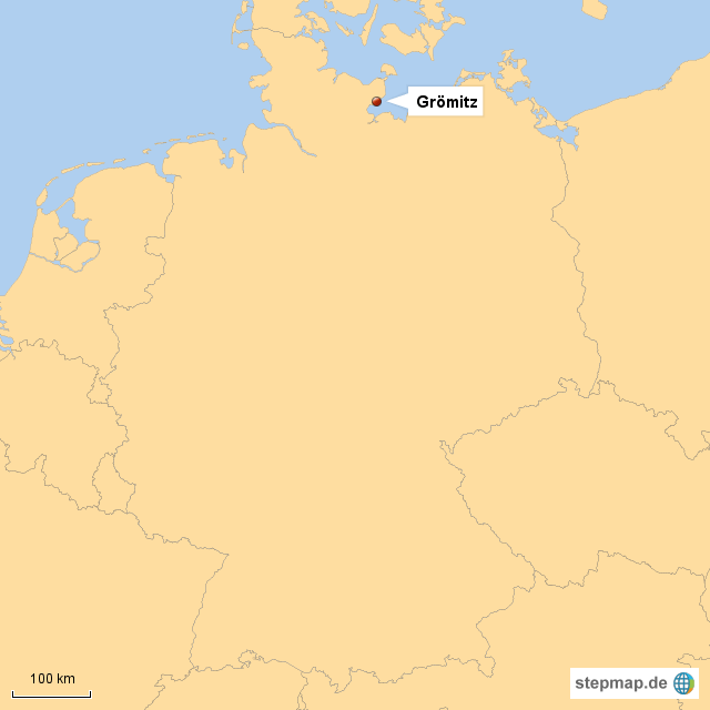 Grömitz Landkarte Grömitz von UrsAffolter Landkarte für Deutschland