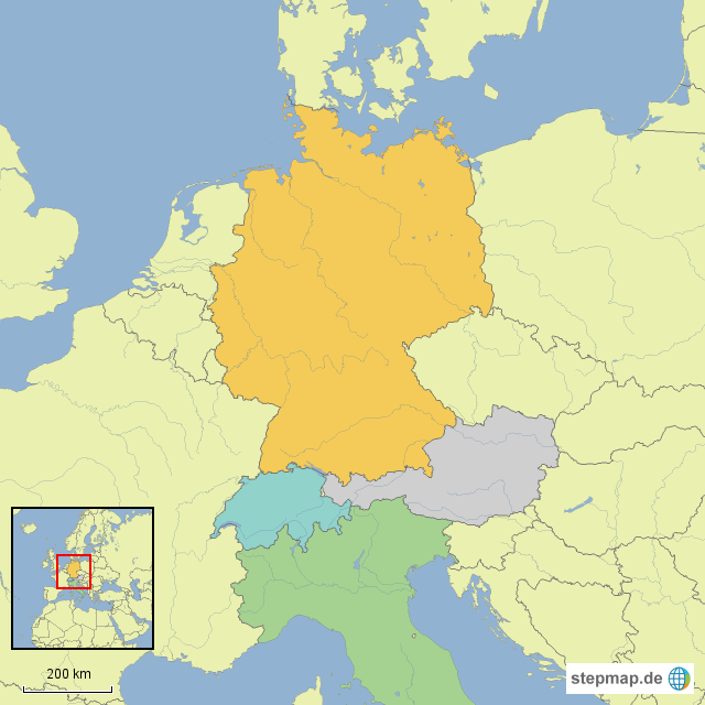 Motorrad Landkarte Deutschland StepMap Motorrad Landkarte für Deutschland