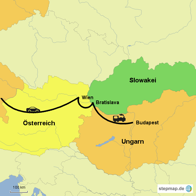 Tour von Lennybrawitz Landkarte für Deutschland