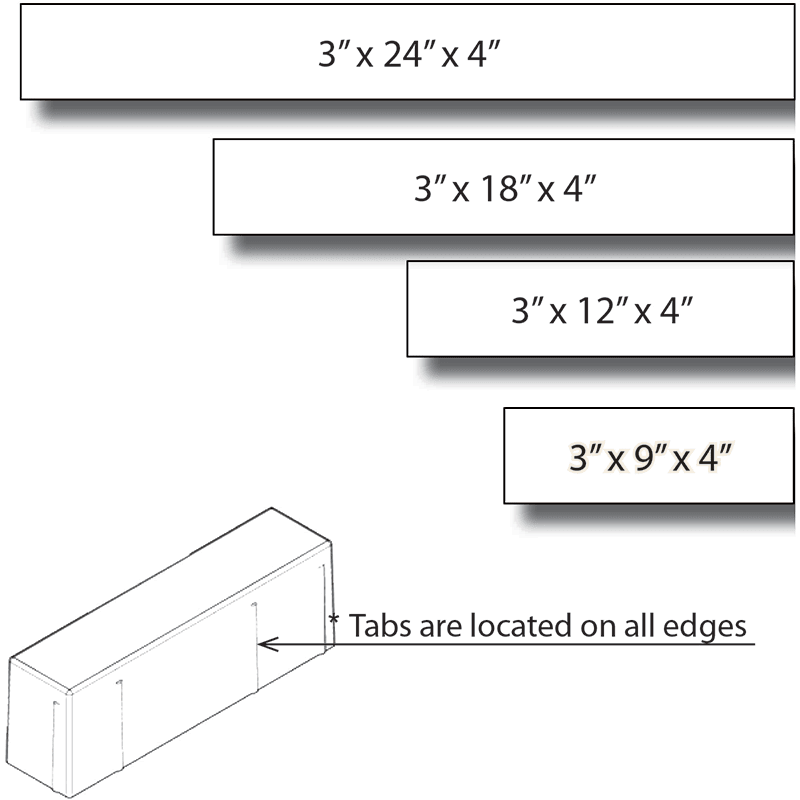 Concrete Paver Sizes And Shapes