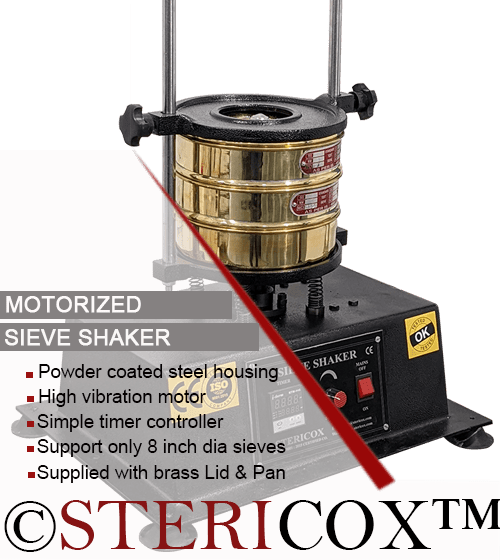 Laboratory Sieve Shaker Machine Vibratory Tabletop Sieve Shaker with