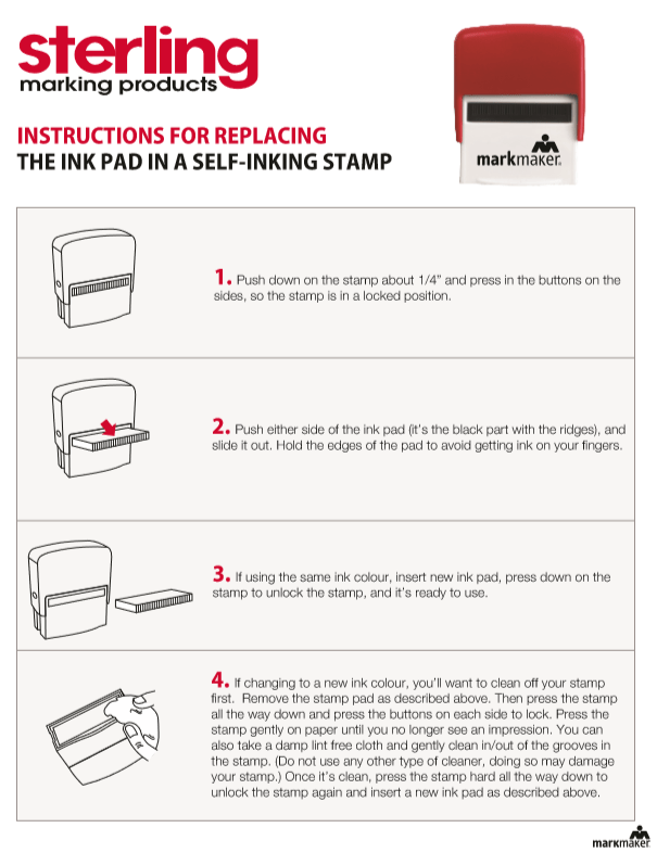 All Your Stamping Questions Answered Sterling Marking Products Inc