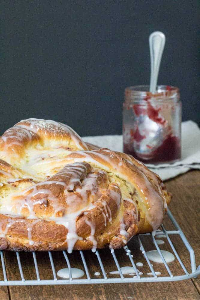 Cranberry Breakfast Bread stetted