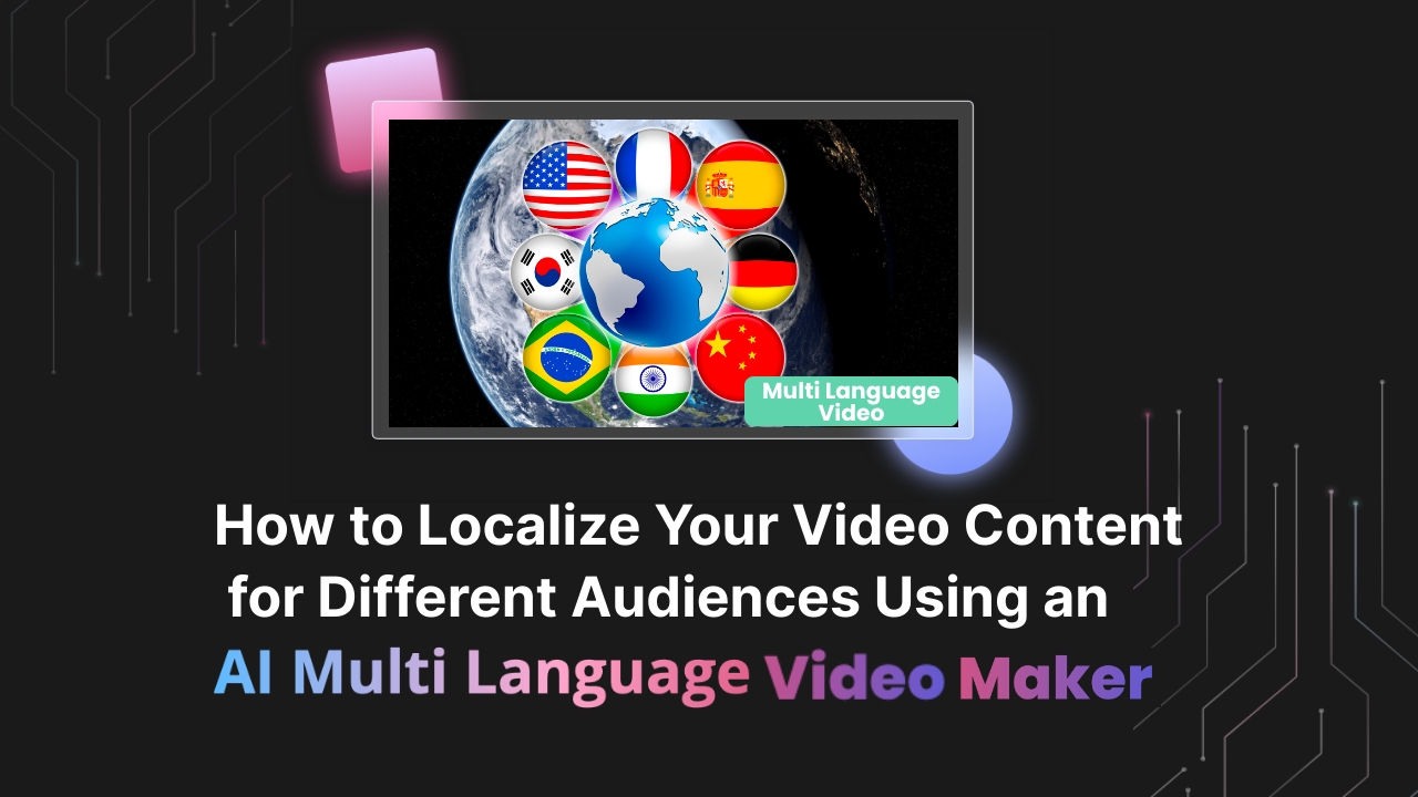 How To Localize Your Video Content For Different Audiences Using An AI