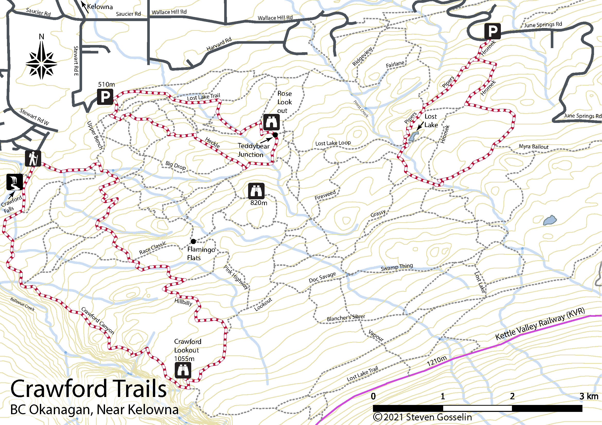 Crawford Trails 3 Suggested Hiking Routes Life is Adventure