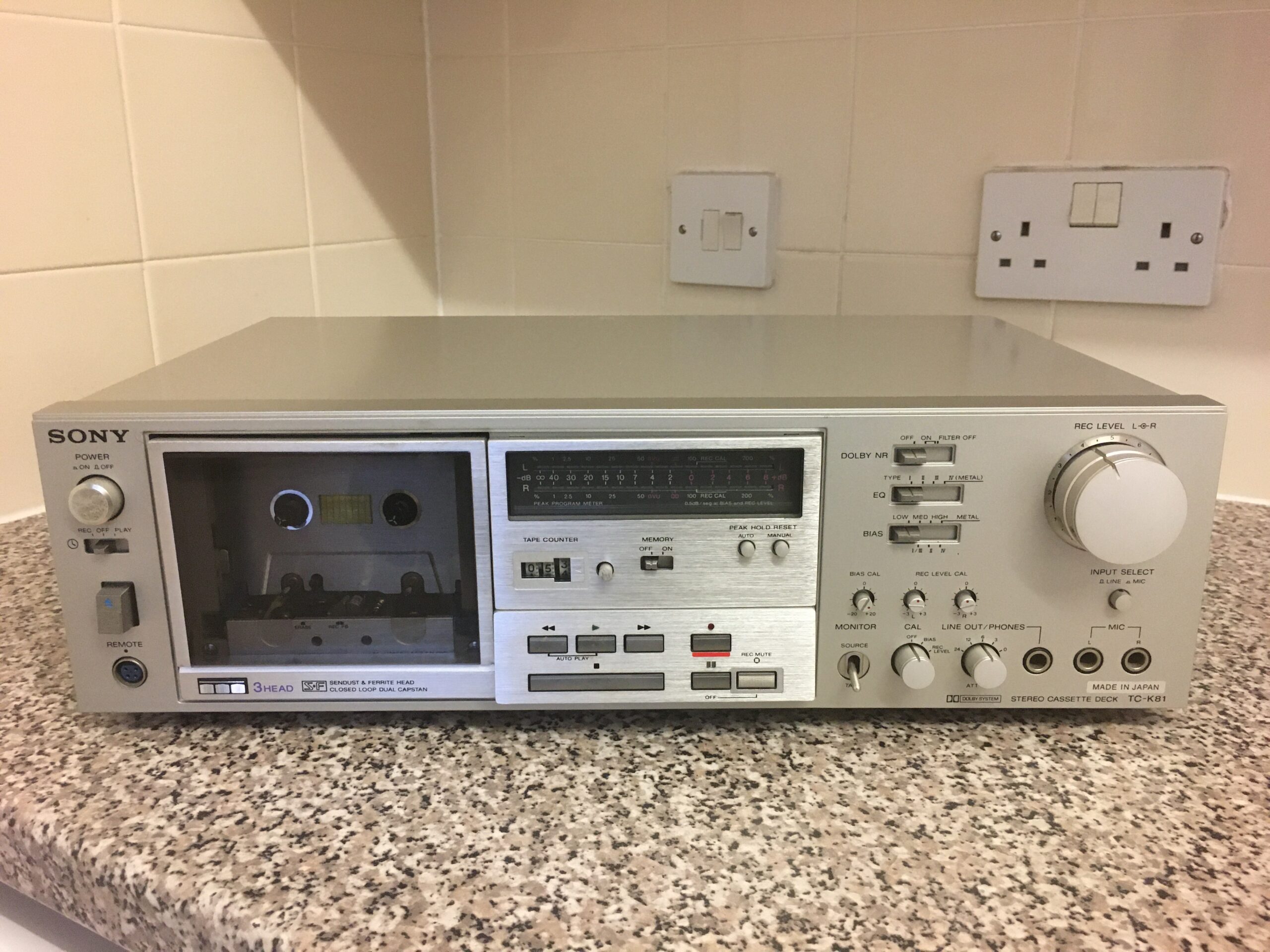 The Sony TCK81 Tape Deck Steve Hill Television Services