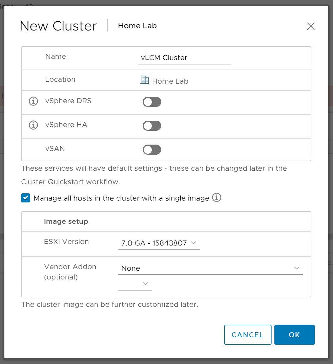 Getting Started with vSphere 7.0 Lifecycle Manager