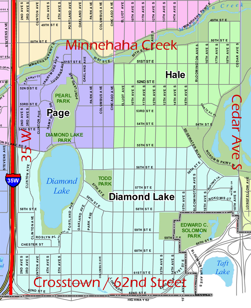 Hale Page Diamond Lake Minneapolis Real Estate Homes