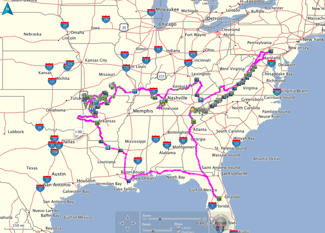 My Next Adventure... The Ozarks and York, PA2016