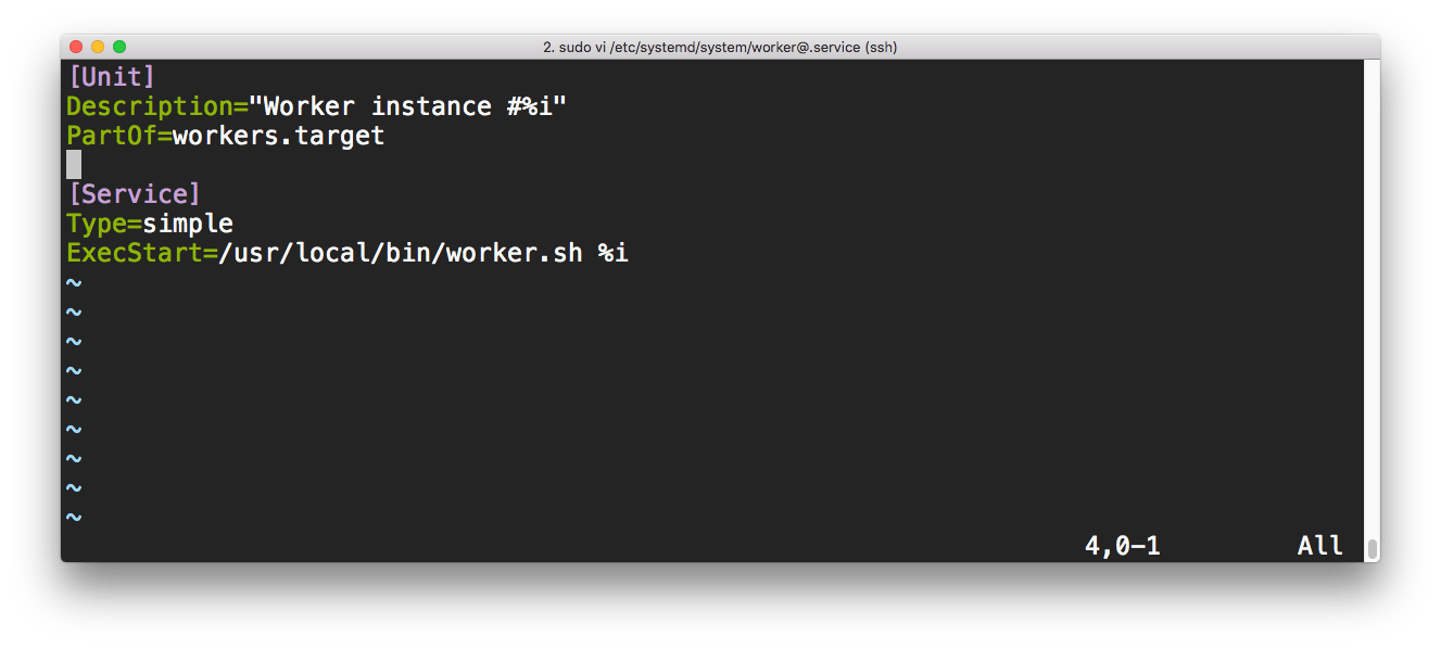 Run multiple instances of the same systemd unit • Steven Rombauts