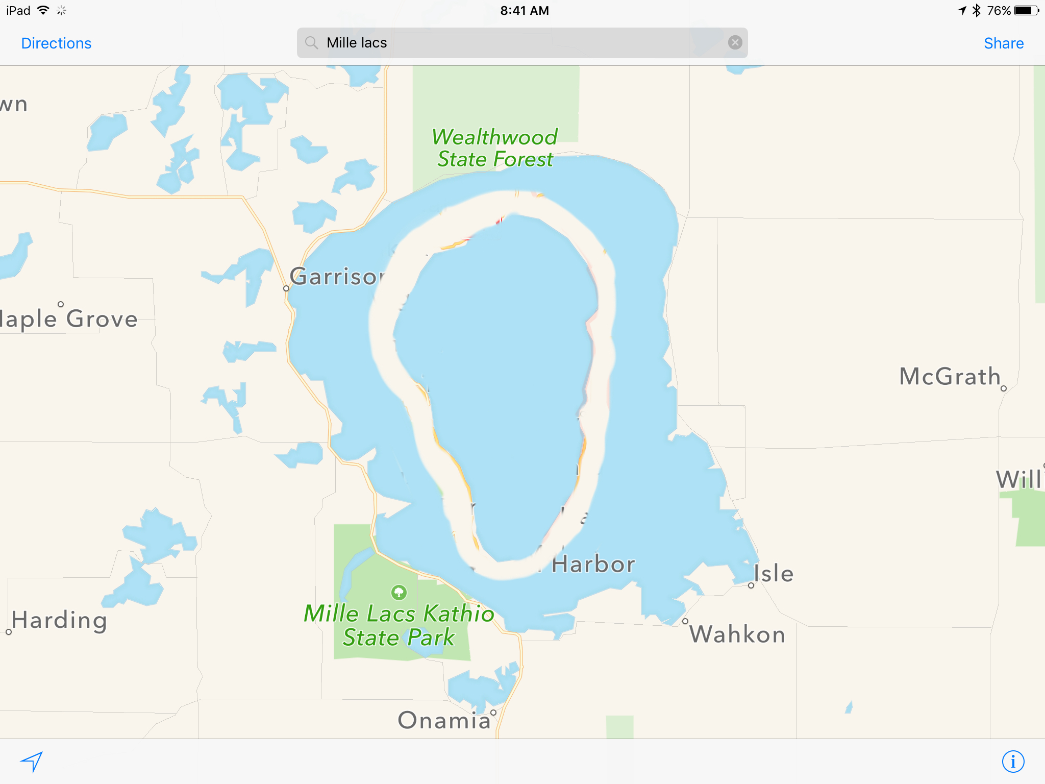 The Sea of Galilee Compared to Mille Lacs in Minnesota Steve Thomason
